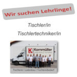 Lehrling gesucht | Tischler