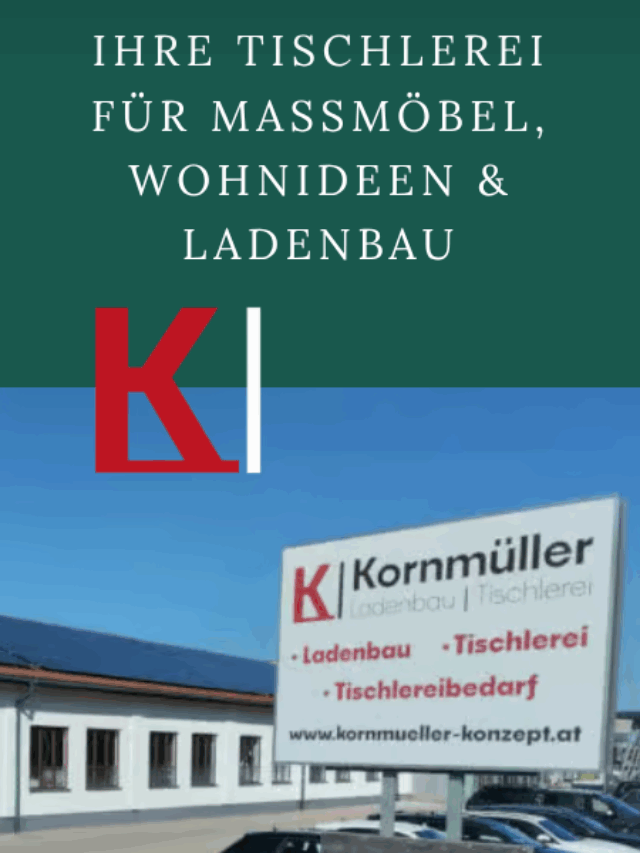 Stories 3 Herzlich Willkommen bei der Tischlerei Kornmüller