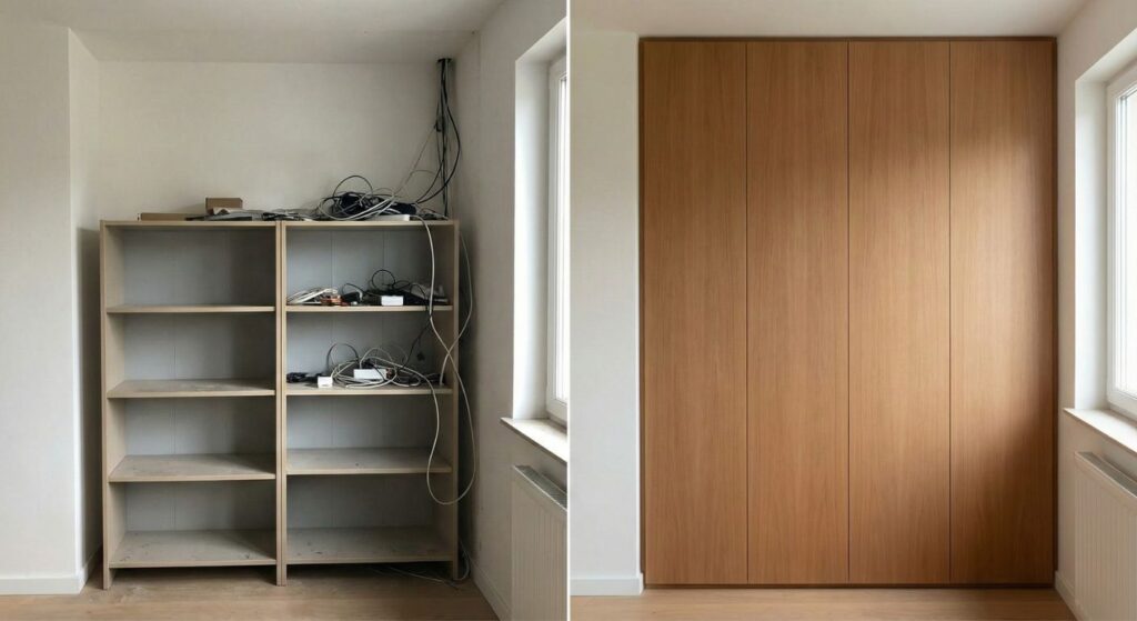 Platzsparende Möbel durch die richtige Nutzung der Nische