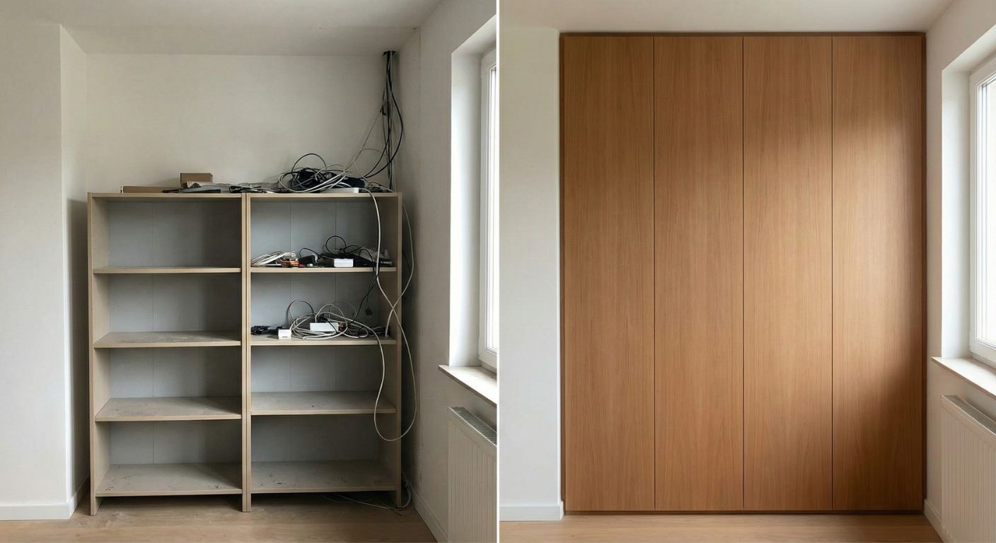 Platzsparende Möbel nach Maß