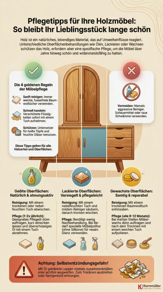 Pflege-Tipps für Ihre Holzmöbel